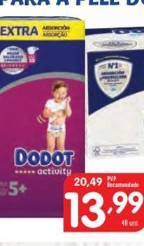 Minipreço Fraldas dodot promoção