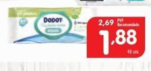 Minipreço Toalhas umedecidas dodot promoção