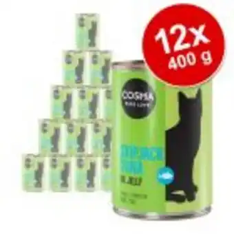 Zooplus Cosma original em gelatina 12 x 400 g - pack económico promoção