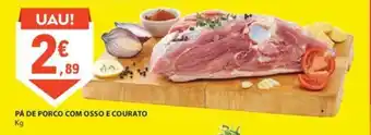 E.Leclerc Pá de porco com osso e courato 1kg promoção
