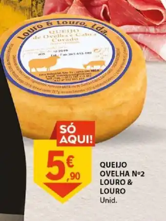 E.Leclerc Queijo Ovelha N2 Louro & Louro unid. promoção
