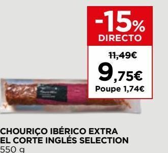 El Corte Inglés Chouriço el corte inglés promoção