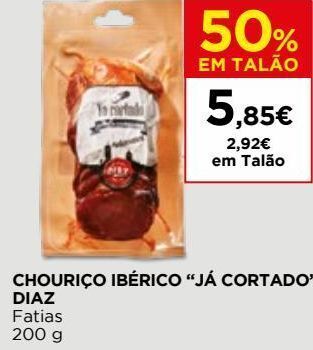 El Corte Inglés Chouriço promoção