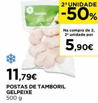El Corte Inglés Peixe congelado gelpeixe promoção