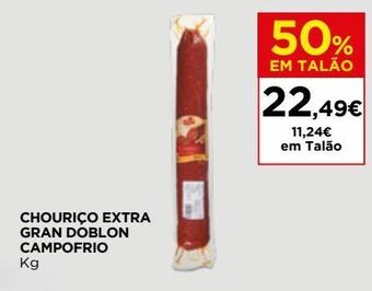 El Corte Inglés Chouriço campofrio promoção