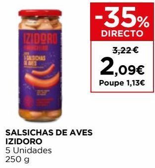El Corte Inglés Salsicha enchidos izidoro promoção