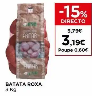 El Corte Inglés Batata promoção