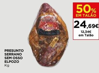 El Corte Inglés Presuntos e apresuntados elpozo promoção