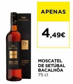 El Corte Inglés Moscatel promoção