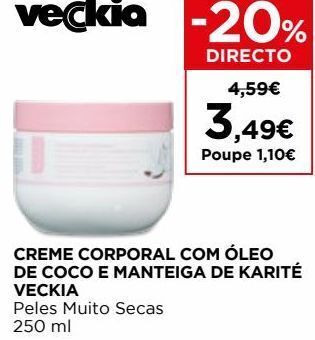 Creme para o corpo