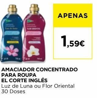 El Corte Inglés Amaciador el corte inglés promoção