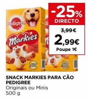 El Corte Inglés Guloseimas para animais pedigree promoção