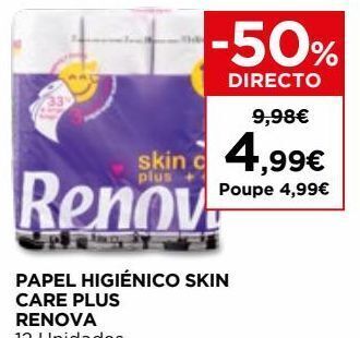 El Corte Inglés Papel higiênico renova promoção
