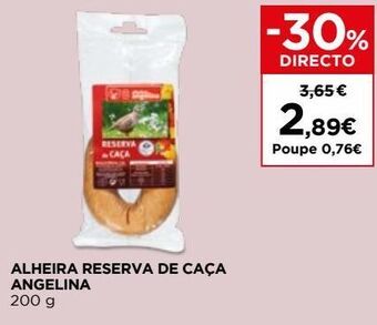El Corte Inglés Alheira promoção