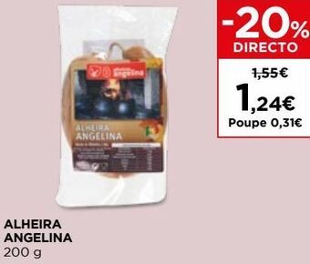 El Corte Inglés Alheira promoção