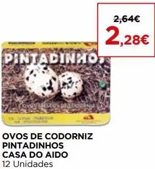 El Corte Inglés Ovos de codorna casa do aido promoção