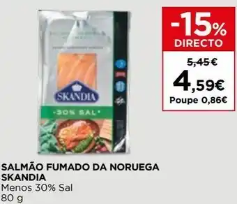El Corte Inglés Salmão norueguês promoção