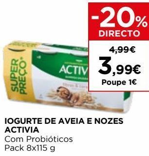 El Corte Inglés Iogurte danone promoção