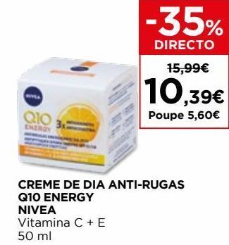 El Corte Inglés Creme anti rugas nivea promoção