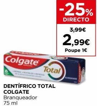 El Corte Inglés Pasta de dentes colgate promoção
