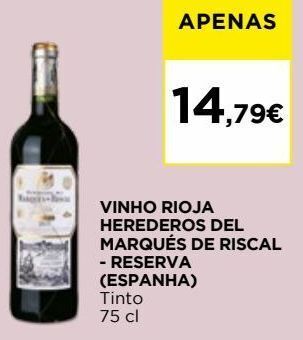 El Corte Inglés Vinho tinto promoção