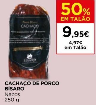 El Corte Inglés Carne suína promoção