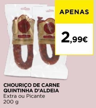 El Corte Inglés Chouriço promoção