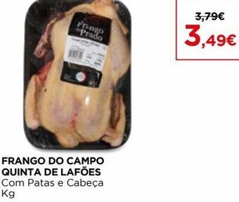 El Corte Inglés Frango inteiro promoção