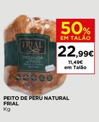 El Corte Inglés Peito de peru promoção