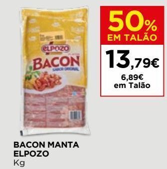 El Corte Inglés Bacon manta elpozo promoção