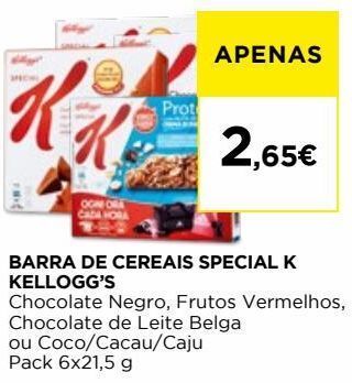 El Corte Inglés Cereais kellogg's promoção
