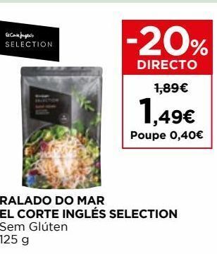 El Corte Inglés Surimi el corte inglés promoção