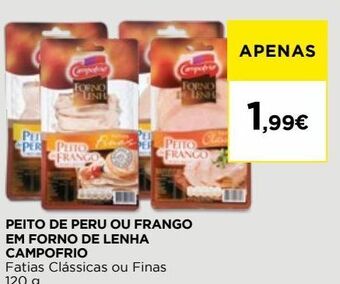 Peito de peru campofrio