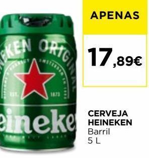El Corte Inglés Cerveja heineken promoção