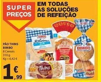 E.Leclerc Pão de forma bimbo promoção