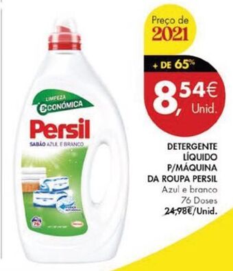 Detergente líquido persil