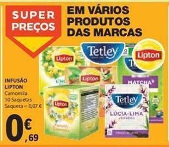 E.Leclerc Infusão lipton promoção