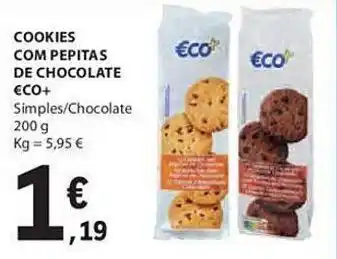 E.Leclerc Cookies eco+ promoção