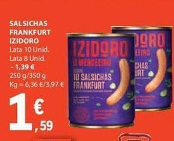 E.Leclerc Salsicha izidoro promoção