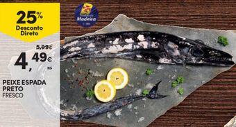 Continente Peixe Espada Preto Fresco promoção