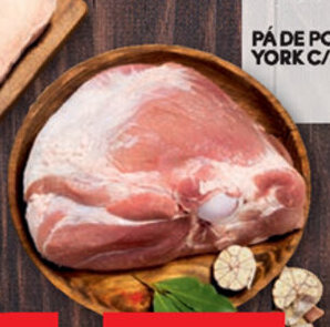 Pá de Porco York C/ Couro