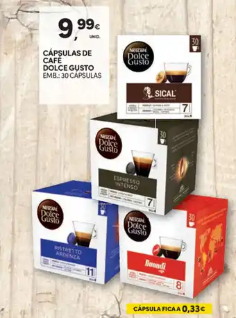 Continente Cápsulas de Cafe Dolce Gusto 30 Cápsulas promoção