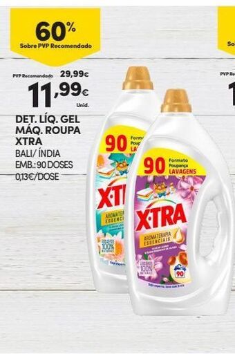 Continente Bom dia Detergente líquido x-tra promoção