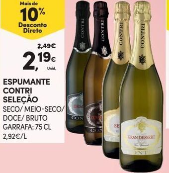 Continente Bom dia Espumante promoção
