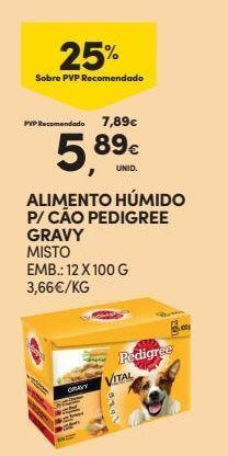 Continente Bom dia Ração para cães pedigree promoção