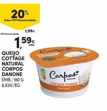 Promoção Queijos corpos danone em Continente Bom dia Promoção Queijos corpos danone em Continente Bom dia