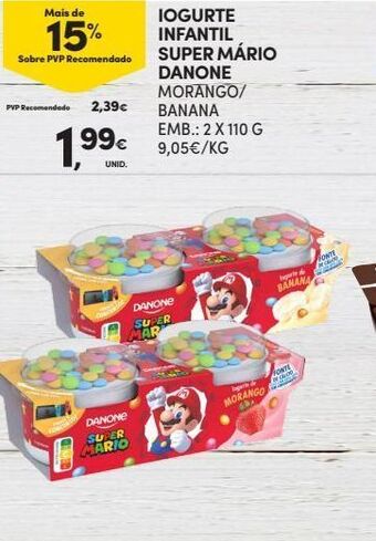 Continente Bom dia Iogurte danone promoção