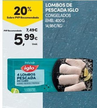 Continente Bom dia Peixe iglo promoção