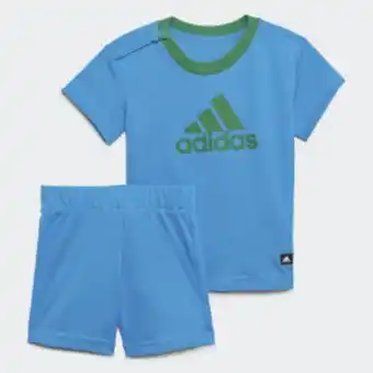 Conjunto de t-shirt e calções adidas x classic lego®