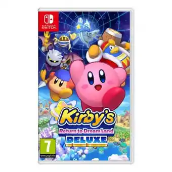 MediaMarkt Reserva já jogo switch kirby's return to dream land deluxe promoção